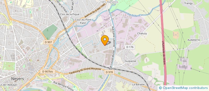 localisation de l'entreprise MONSIEUR ANTONIO MOREIRA PEREIRA à NEVERS
