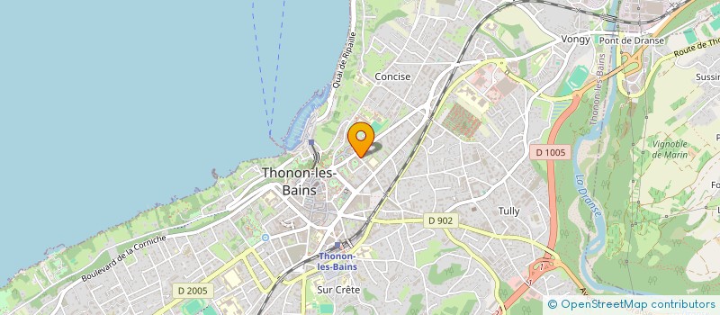 localisation de l'entreprise MONSIEUR ANTONIO MORELL ALCARAZ à THONON-LES-BAINS