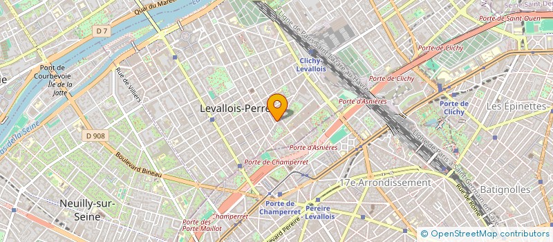 localisation de l'entreprise MONSIEUR ANTONIO MUNOZ à LEVALLOIS-PERRET