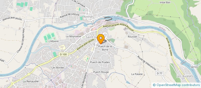 localisation de l'entreprise MONSIEUR ANTONIO MUNOZ ESIAVA à SAINT-JUERY