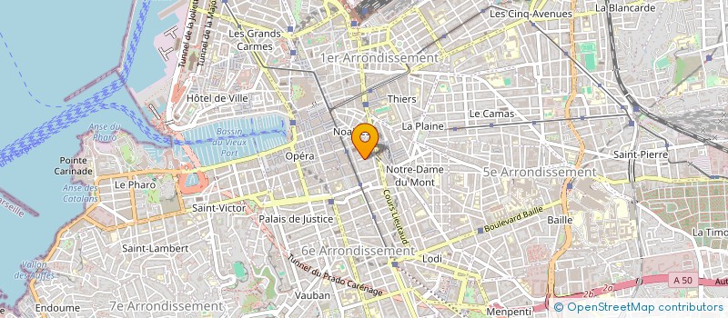 localisation de l'entreprise MONSIEUR ANTONIO MUNOZ ESPINOSA à MARSEILLE 6