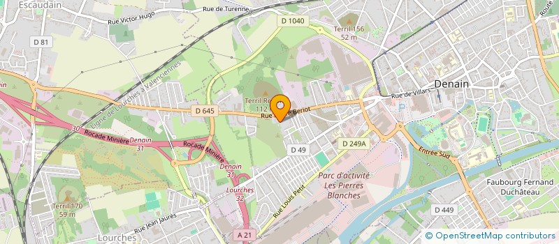 localisation de l'entreprise MONSIEUR ANTONIO MURONE  DENAIN