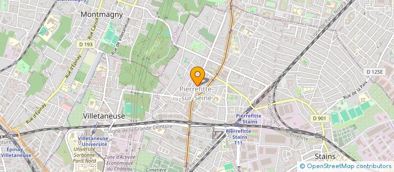 localisation de l'entreprise MONSIEUR ANTONIO NETO à PIERREFITTE-SUR-SEINE