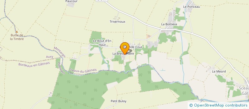 localisation de l'entreprise MONSIEUR ANTONIO NEVES SIMOES à SCEAUX-DU-GATINAIS