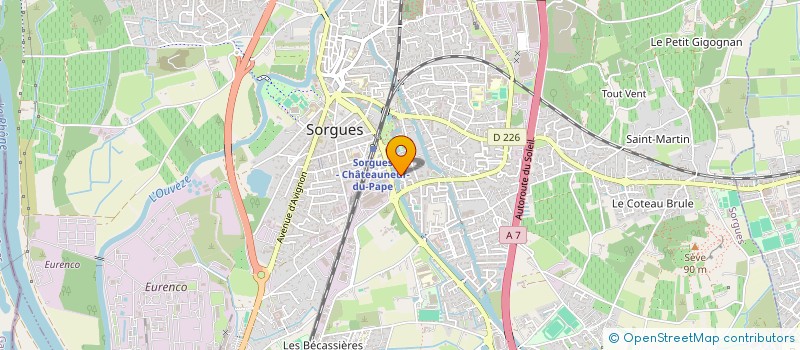 localisation de l'entreprise MONSIEUR ANTONIO NOGUEIRA  SORGUES