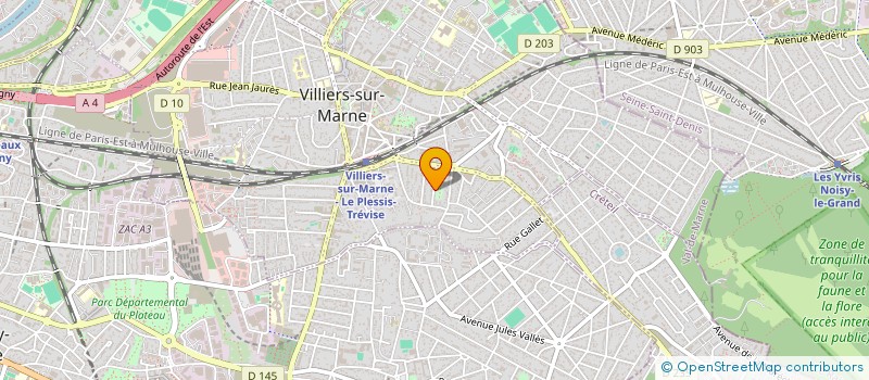 localisation de l'entreprise MONSIEUR ANTONIO OLIVEIRA à VILLIERS-SUR-MARNE