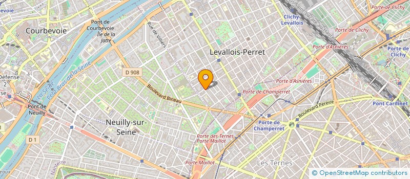 localisation de l'entreprise MONSIEUR ANTONIO OLIVEIRA ALVES à LEVALLOIS-PERRET