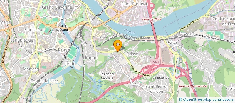 localisation de l'entreprise MONSIEUR ANTONIO OLIVEIRA MELO à BAYONNE