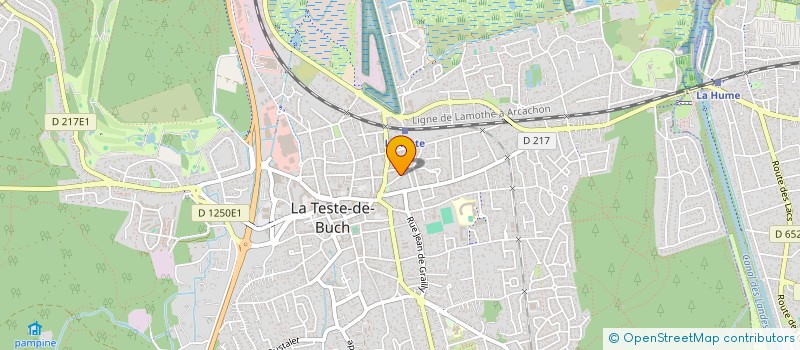 localisation de l'entreprise MONSIEUR ANTONIO ORLANDI à LA TESTE-DE-BUCH