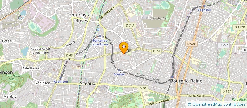 localisation de l'entreprise MONSIEUR ANTONIO ORTEGA à SCEAUX