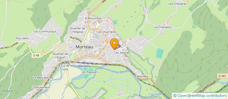 localisation de l'entreprise MONSIEUR ANTONIO PASCAL IGLESIAS à MORTEAU
