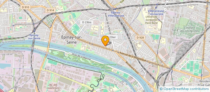 localisation de l'entreprise MONSIEUR ANTONIO PAULO MARQUES GERALDES à EPINAY-SUR-SEINE