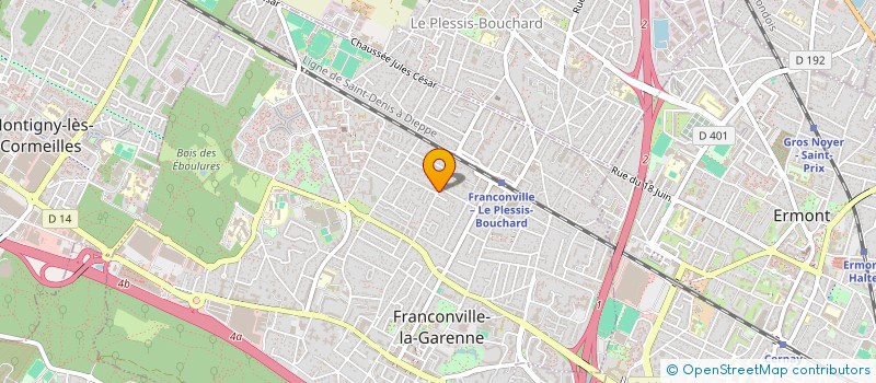 localisation de l'entreprise MONSIEUR ANTONIO PAULO REGADO ENES  FRANCONVILLE