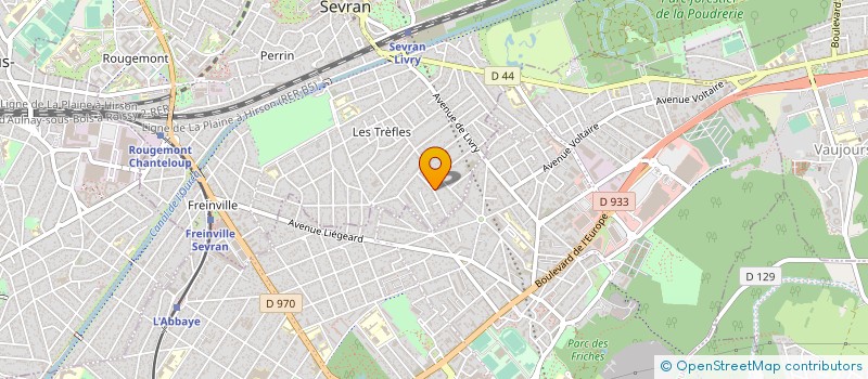 localisation de l'entreprise MONSIEUR ANTONIO PEDRAZO GARCIA  SEVRAN