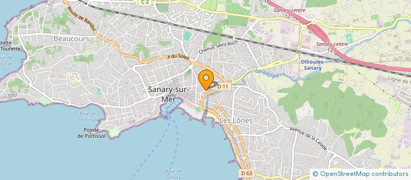localisation de l'entreprise MONSIEUR ANTONIO PEDRON à SANARY-SUR-MER
