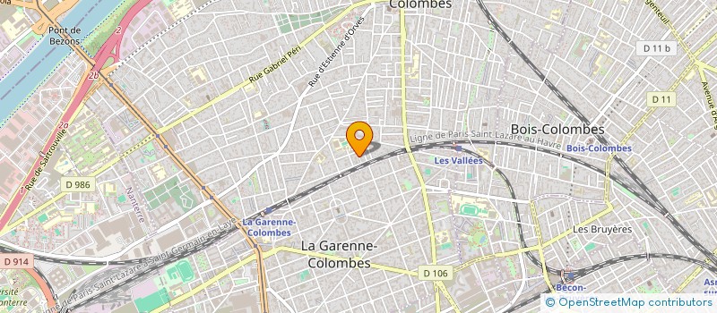 localisation de l'entreprise MONSIEUR ANTONIO PEIXOTO FERREIRA MOUTA à COLOMBES
