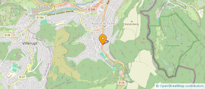 localisation de l'entreprise MONSIEUR ANTONIO PEREIRA  AUDUN-LE-TICHE