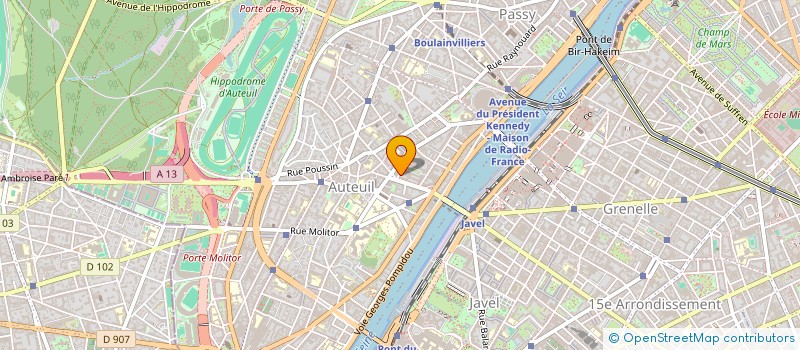 localisation de l'entreprise MONSIEUR ANTONIO PEREIRA DE CARVALHO  PARIS