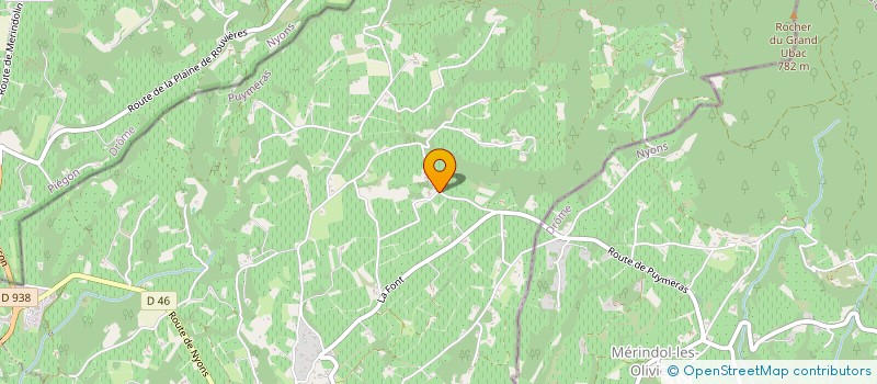 localisation de l'entreprise MONSIEUR ANTONIO PEREIRA GOMES  SAINT-MARCELIN-LES-VAISON