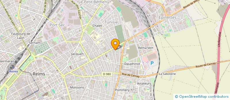 localisation de l'entreprise MONSIEUR ANTONIO PEZZELLA  REIMS