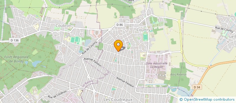 localisation de l'entreprise MONSIEUR ANTONIO PINA à COURTRY