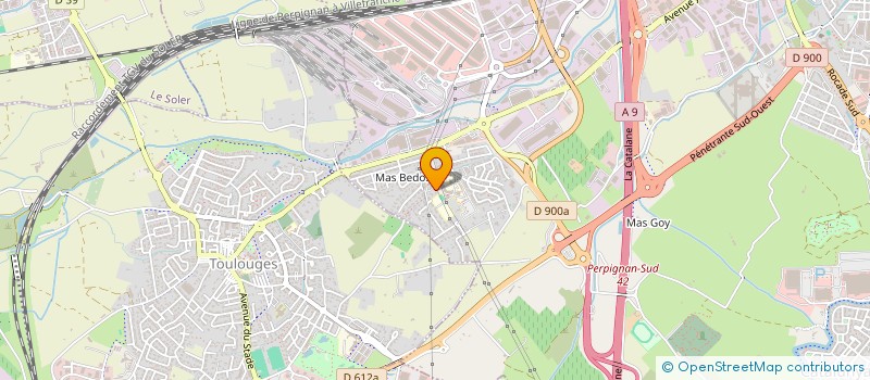 localisation de l'entreprise MONSIEUR ANTONIO PIQUERAS  PERPIGNAN