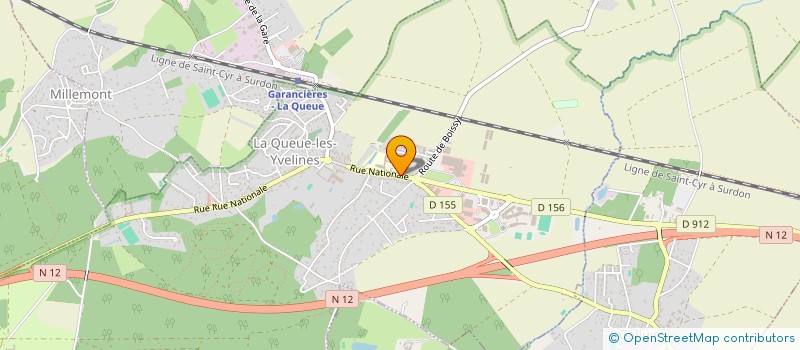 localisation de l'entreprise MONSIEUR ANTONIO PIRES  LA QUEUE-LES-YVELINES