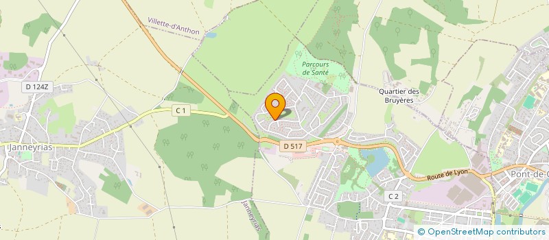 localisation de l'entreprise MONSIEUR ANTONIO PISANU à CHARVIEU-CHAVAGNEUX