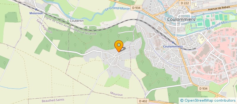 localisation de l'entreprise MONSIEUR ANTONIO PITILLO  MOUROUX