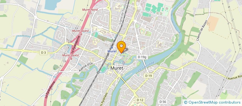 localisation de l'entreprise MONSIEUR ANTONIO PORTELA DE FREITAS à MURET