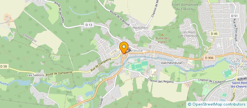 localisation de l'entreprise MONSIEUR ANTONIO PORTELA DE SOUSA  CHEVREUSE