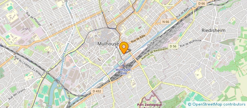 localisation de l'entreprise MONSIEUR ANTONIO RIBA DE PALAU  MULHOUSE