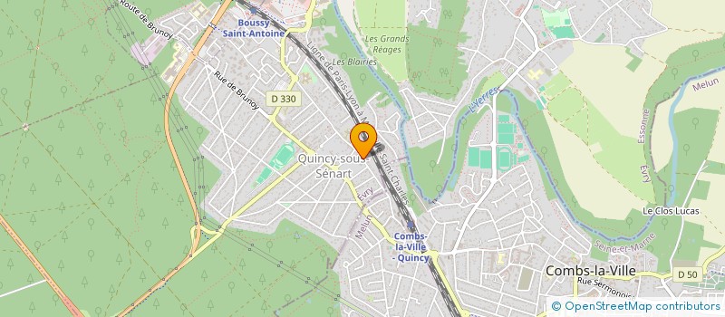 localisation de l'entreprise MONSIEUR ANTONIO RIBEIRO  VARENNES-JARCY