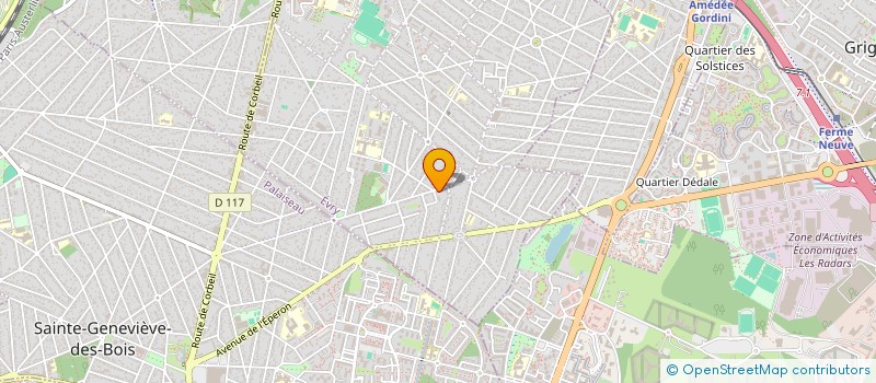 localisation de l'entreprise MONSIEUR ANTONIO RIBEIRO DA SILVA  MORSANG SUR ORGE