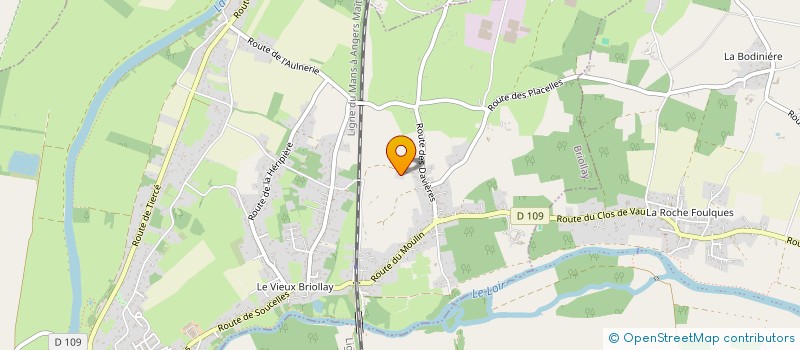 localisation de l'entreprise MONSIEUR ANTONIO RIVEAU à BEAUCOUZE