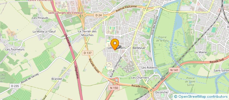 localisation de l'entreprise MONSIEUR ANTONIO ROBLES ALVARADO  SAINTES