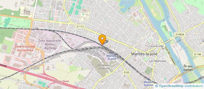 localisation de l'entreprise MONSIEUR ANTONIO RODRIGUES  CARRIERES-SOUS-POISSY