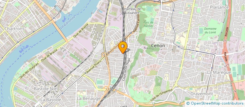 localisation de l'entreprise MONSIEUR ANTONIO RODRIGUES à CENON
