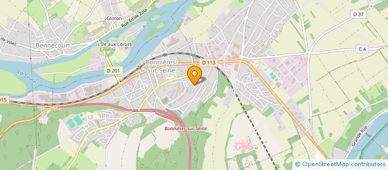 localisation de l'entreprise MONSIEUR ANTONIO RODRIGUES DE AMARAL à BONNIERES-SUR-SEINE