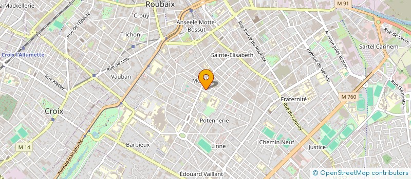 localisation de l'entreprise MONSIEUR ANTONIO ROGERIO  ROUBAIX