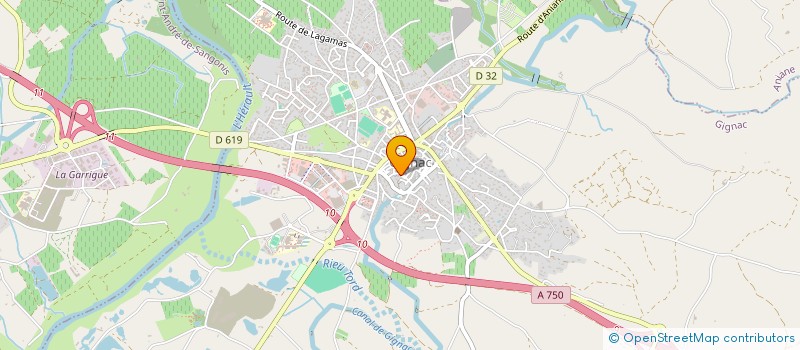localisation de l'entreprise MONSIEUR ANTONIO RUIZ à GIGNAC