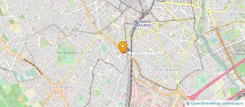 localisation de l'entreprise MONSIEUR ANTONIO RUSSO à MONTPELLIER