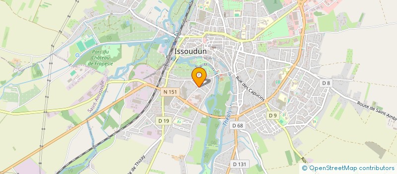 localisation de l'entreprise MONSIEUR ANTONIO SALERNO à ISSOUDUN