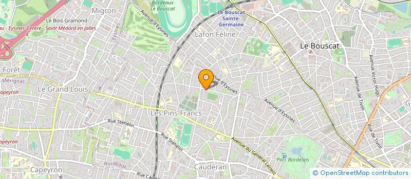 localisation de l'entreprise MONSIEUR ANTONIO SALVATI à BORDEAUX