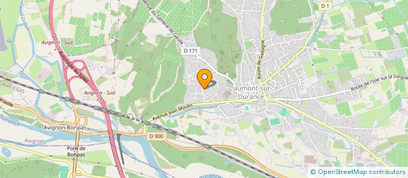 localisation de l'entreprise MONSIEUR ANTONIO SANCHEZ  CAUMONT-SUR-DURANCE