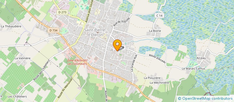 localisation de l'entreprise MONSIEUR ANTONIO SARAIVA à SAINT-PIERRE-D OLERON