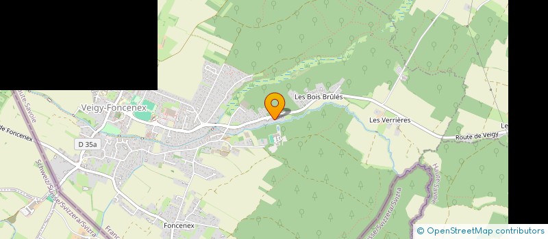 localisation de l'entreprise MONSIEUR ANTONIO SARTORI  VEIGY-FONCENEX