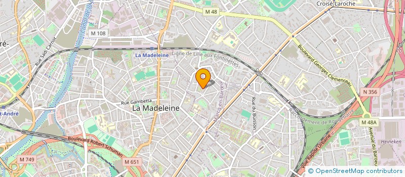 localisation de l'entreprise MONSIEUR ANTONIO SCHARER  MARCQ-EN-BARUL