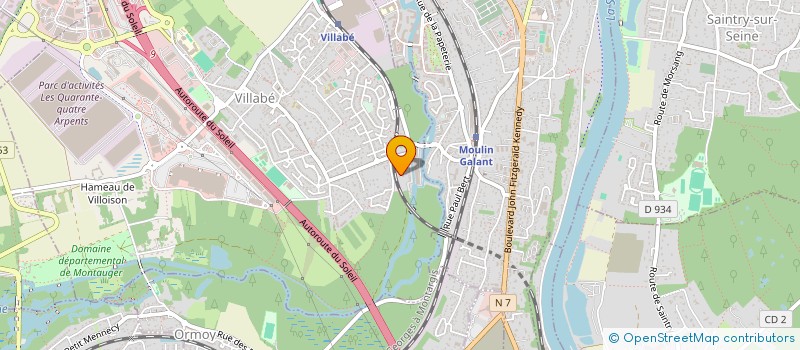 localisation de l'entreprise MONSIEUR ANTONIO SEBASTIAN  VILLABE