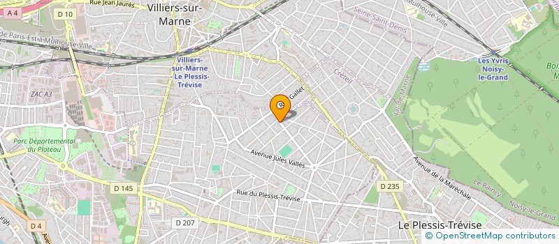 localisation de l'entreprise MONSIEUR ANTONIO SEDAROS à CHAMPIGNY-SUR-MARNE